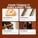 Morfose Argan hair mask benefits: Deep Conditioning, Shuts Frizz Down, Deep Hydration