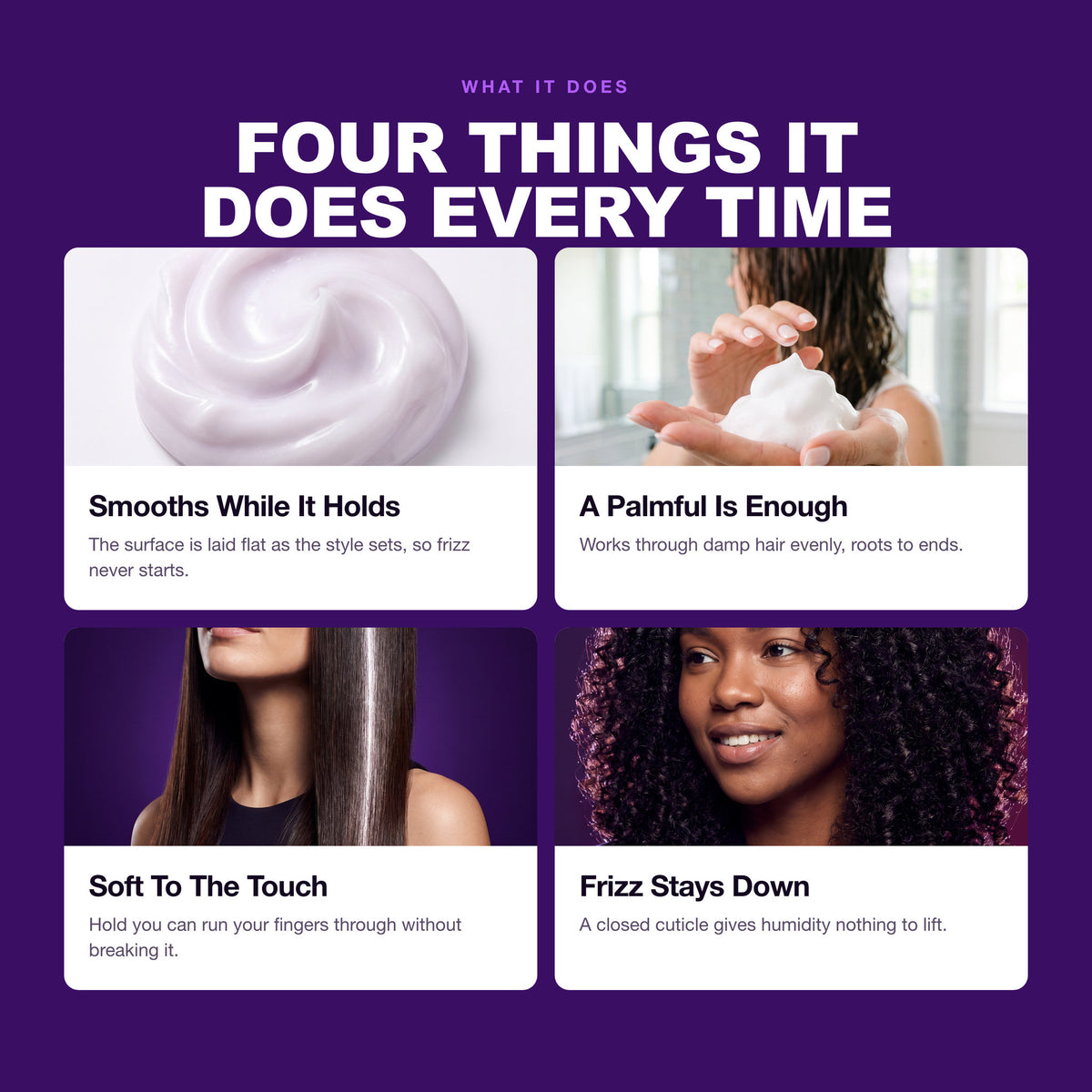 Morfose Styling Hair Mousse benefits: Smooths While It Holds, A Palmful Is Enough