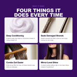 Morfose Keratin hair mask benefits: Deep Conditioning, Seals Damaged Strands, Mirror-Level Shine