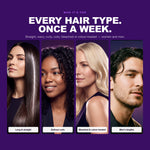 Morfose Keratin hair mask on straight, curly, bleached and men's hair