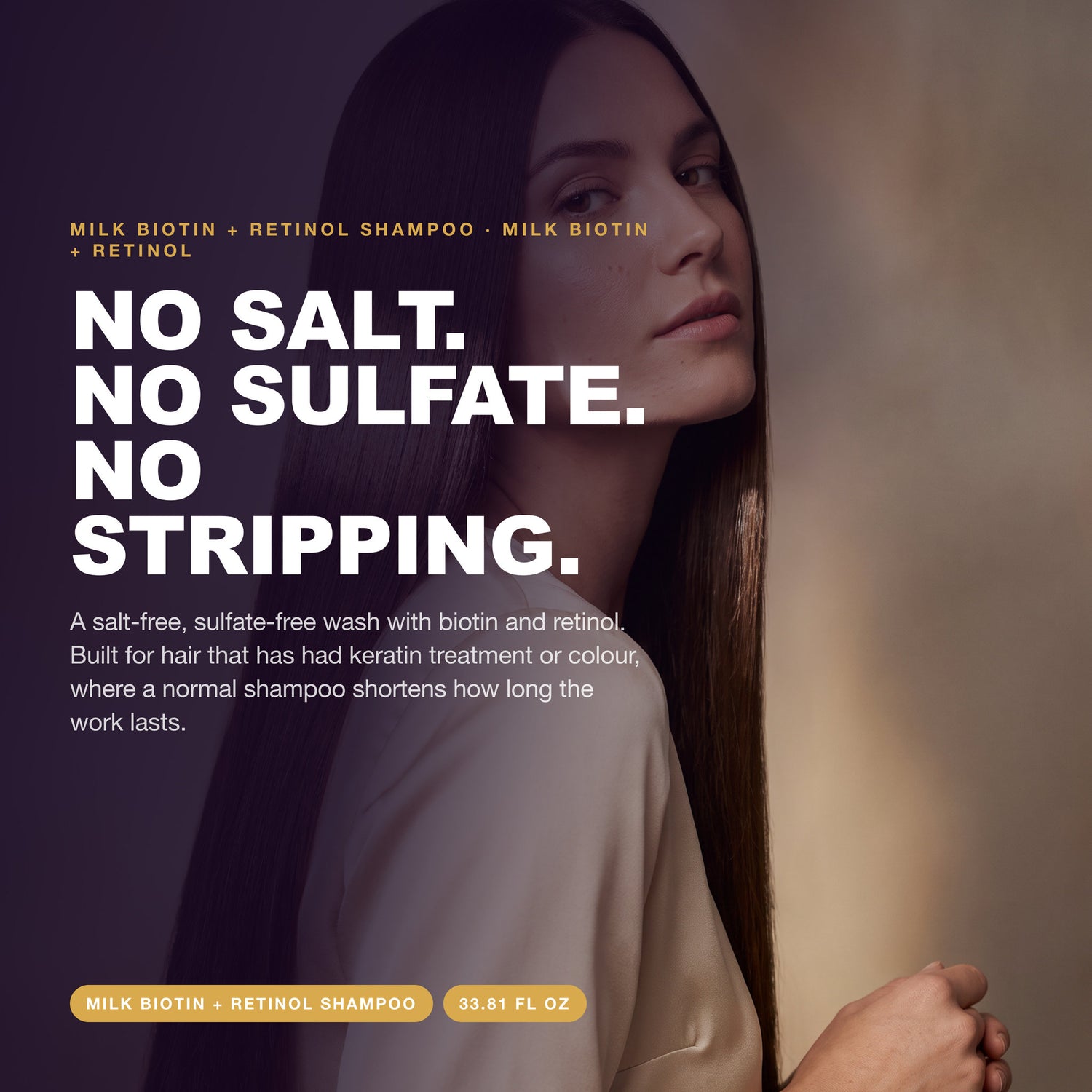 Morfose Milk Biotin No Salt Sulfate Shampoo overview