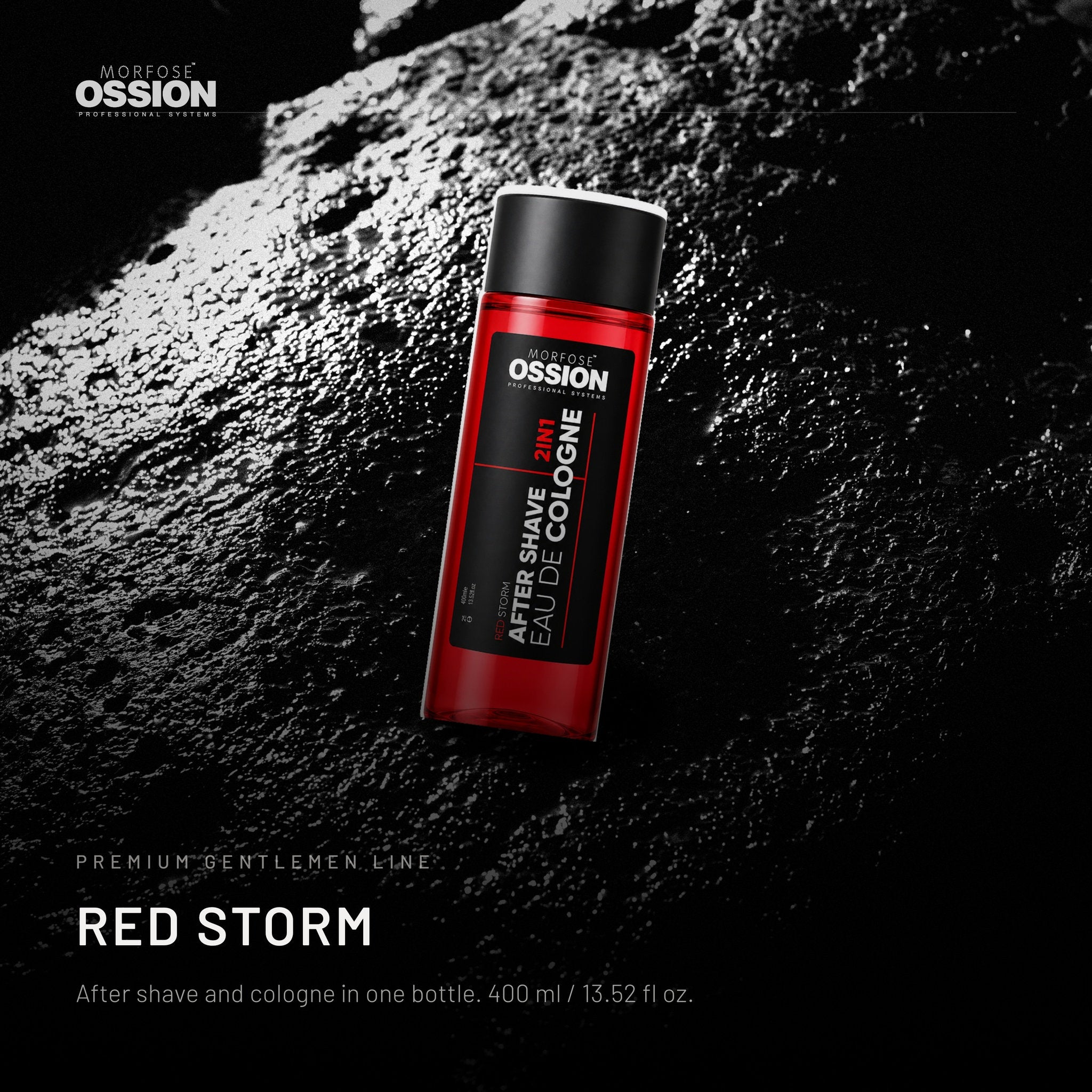Ossion After Shave Cologne 2-in-1 — Red Storm | The Morfose