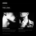Ossion Red Storm After Shave used on shaved skin and on the neck