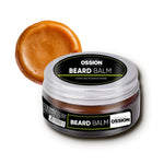 Ossion Beard Balm tin, 1.7 fl oz, on a white background