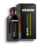 Ossion Beard Shampoo bottle, 100 ml, on a white background
