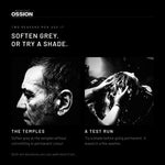 Ossion Color Mousse used to soften grey or to test a shade