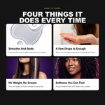 Morfose Oils and Serums Smoothing Serum benefits: Smooths And Seals, A Few Drops Is Enough