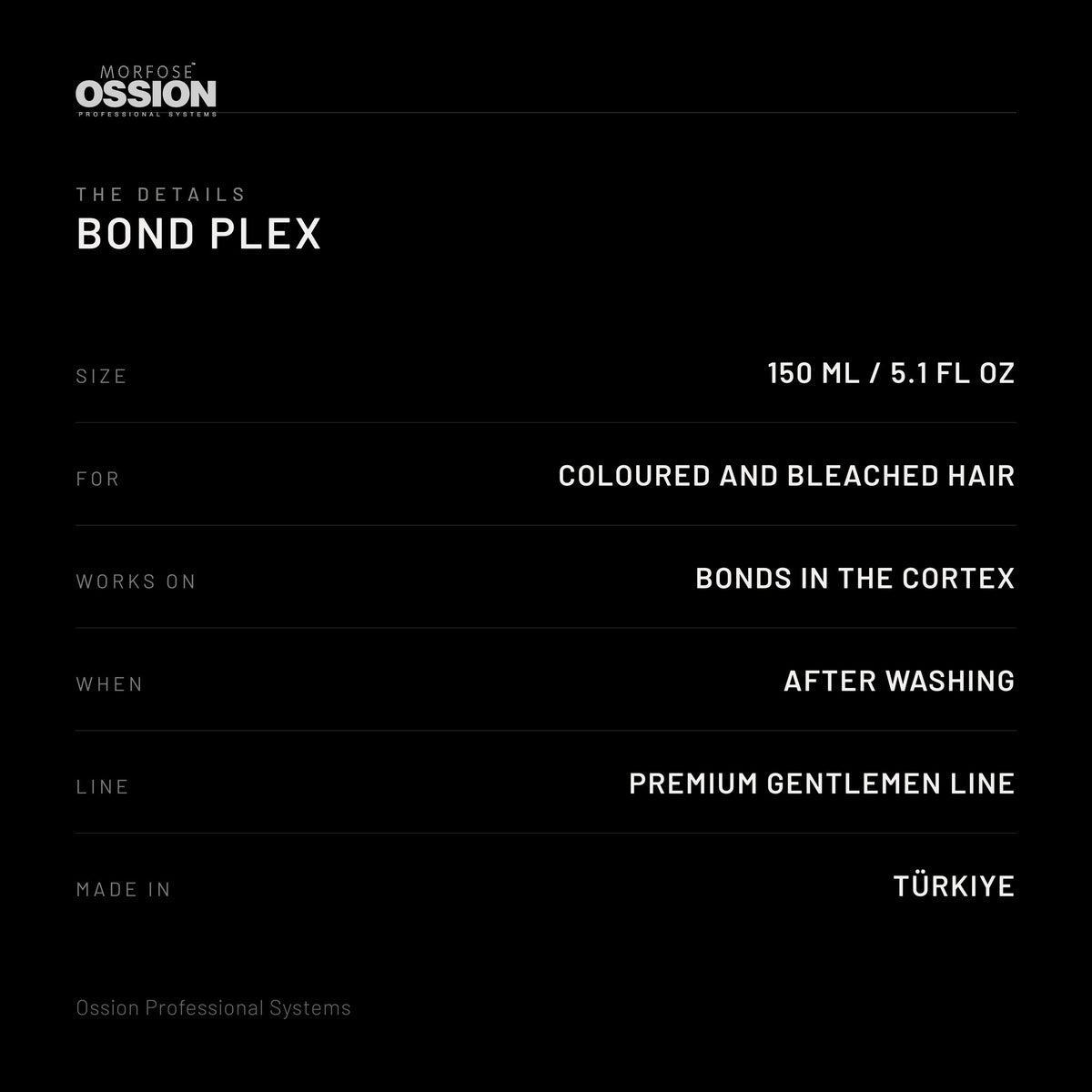 Ossion Bond Plex: size, what it is for, how it works and origin