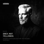 Portrait of a man with thick silver hair and a silver beard