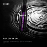 Ossion Toning Shampoo bottle resting on rippling water