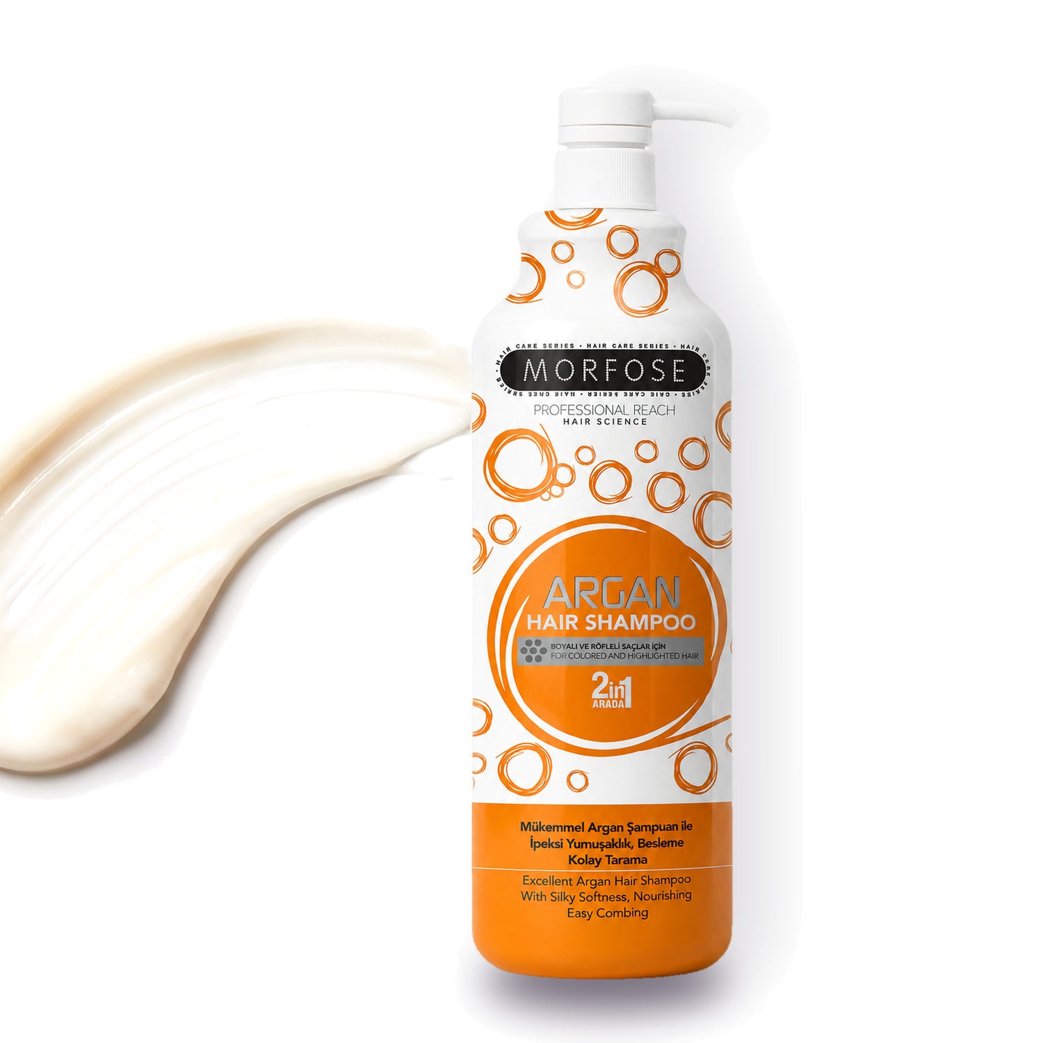 Morfose Argan shampoo and conditioner in one, 33.81 fl oz