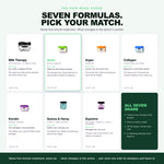 Morfose hair mask range, seven formulas, Biotin highlighted