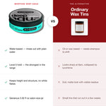 Morfose Gel Wax Deep Aqua compared with ordinary hair styling products