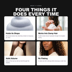 Morfose Styling Hair Mousse benefits: Holds Its Shape, Works Into Damp Hair, Adds Volume