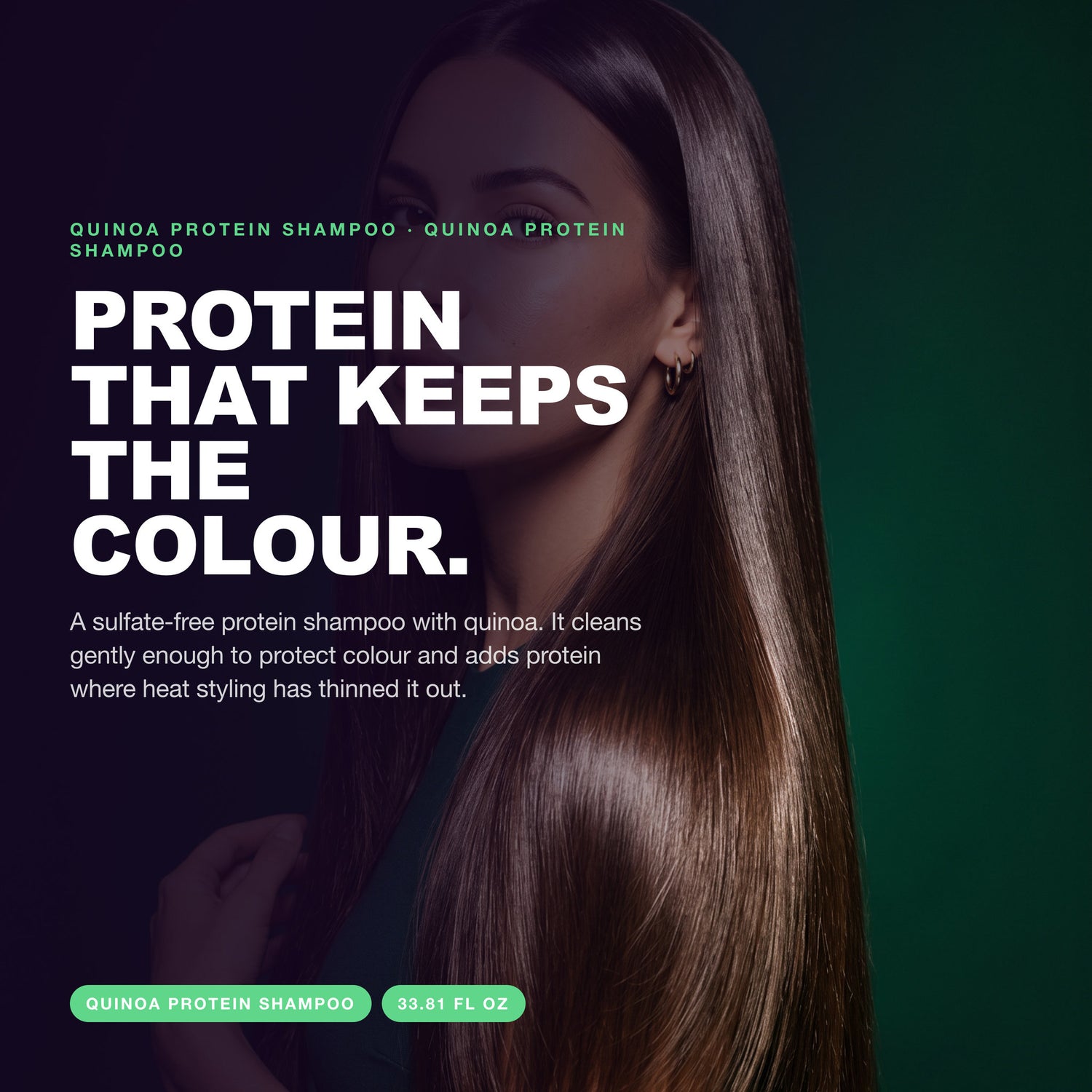 Morfose Professional Quinoa Protein Shampoo overview