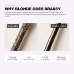 Morfose Professional Silver Shampoo: why blonde goes brassy