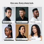 Morfose Super Aqua styled on slicks, spikes, fades, edges and curls - men and women