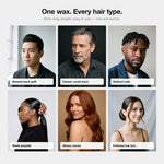 Morfose Ultra Aqua styled on straight, wavy, curly or coily - men and women