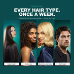 Morfose Quinoa & Hemp hair mask on straight, curly, bleached and men's hair