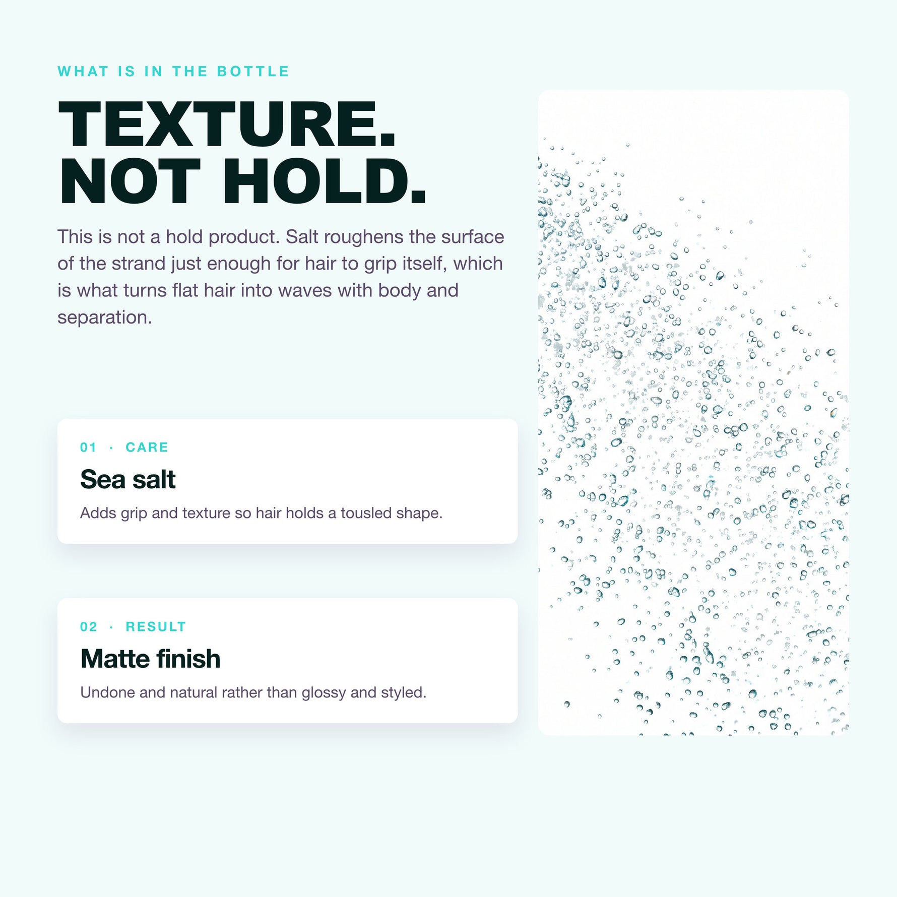 Morfose Styling Sea Salt Spray: sea salt and matte finish