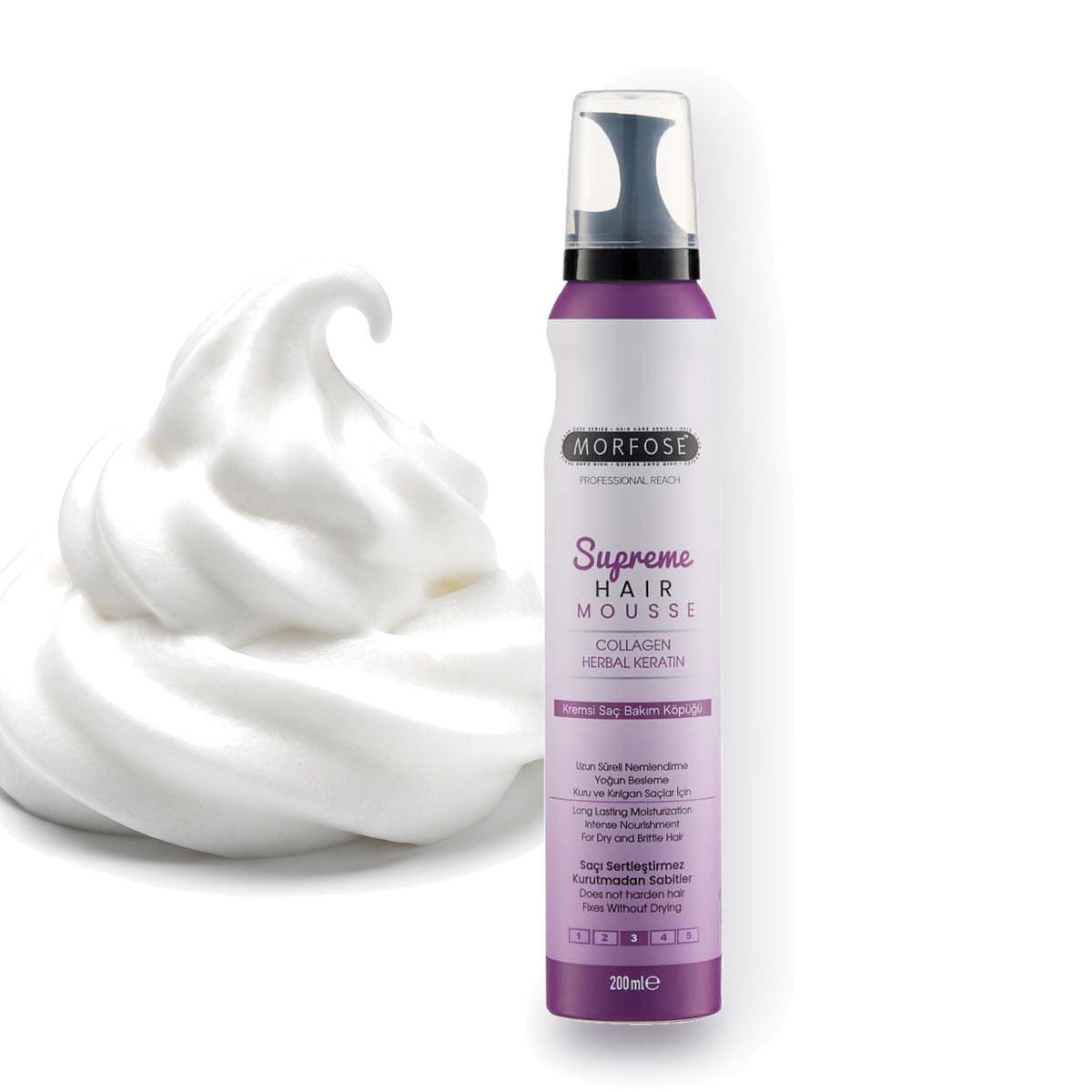 Morfose Supreme Hair Mousse, 6.76 fl oz
