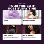 Morfose Supreme Hair Mousse benefits: Root Lift, Works Into Damp Hair, Soft To The Touch