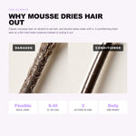 Morfose Supreme Hair Mousse: why mousse dries hair out