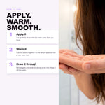 How to use Morfose Supreme Hair Serum: apply, warm, draw
