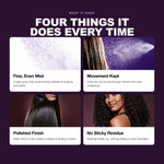 Morfose Supreme Hair Spray benefits: Fine, Even Mist, Movement Kept, Polished Finish