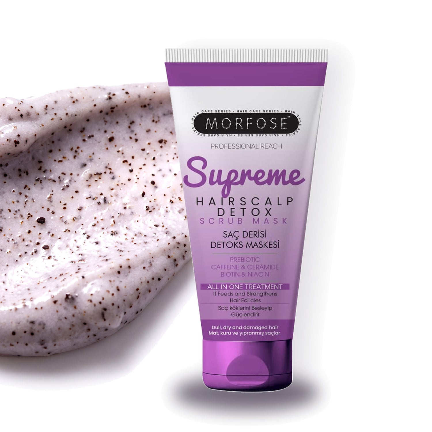 Morfose Supreme Scalp Detox Mask, 3.38 fl oz