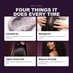Morfose Supreme Scalp Detox Mask benefits: Lifts Build-Up, Massage It In, Lighter, Cleaner Hair