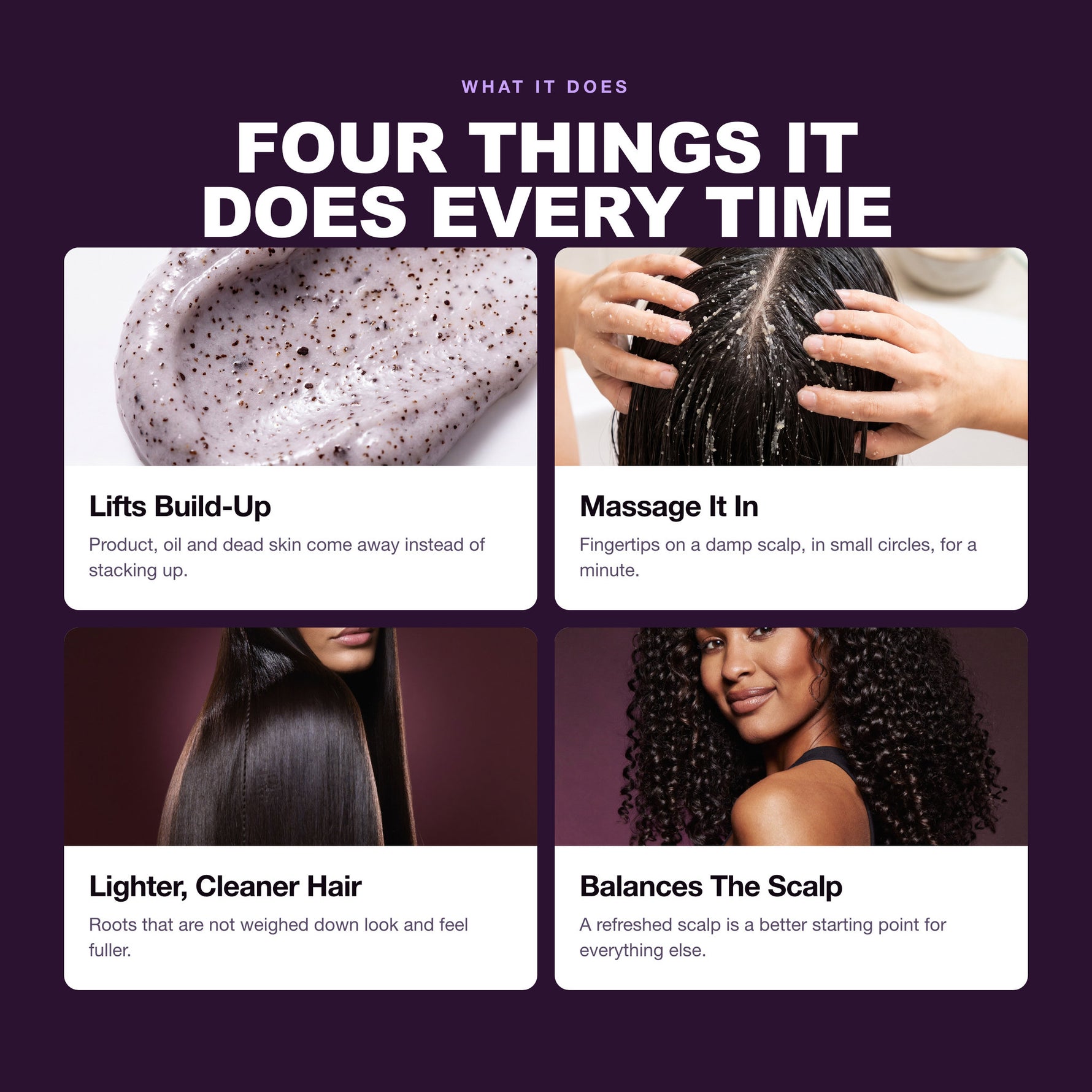 Morfose Supreme Scalp Detox Mask benefits: Lifts Build-Up, Massage It In, Lighter, Cleaner Hair