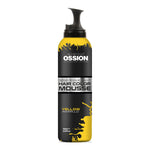 Ossion Semi Permanent Hair Color Mousse for Men, Yellow — 150 ml can on a white background