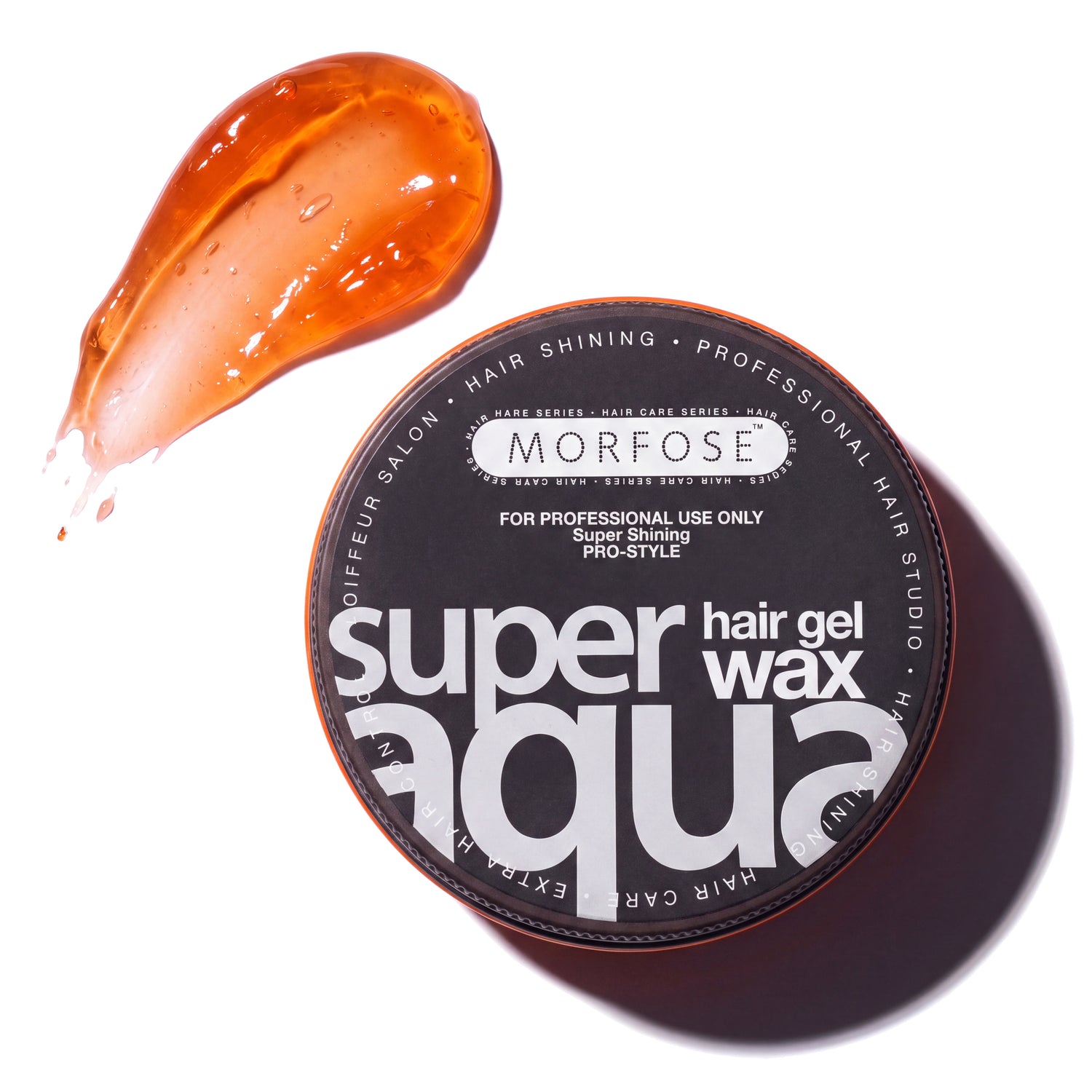 Morfose Gel Wax Aqua Super (Orange), 5.92 Fl oz