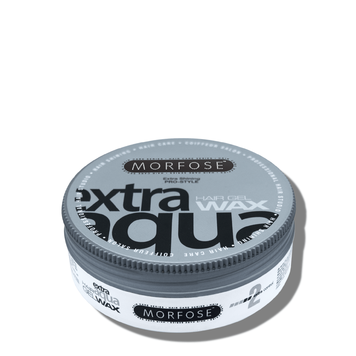 Morfose Professional Ultra Aqua Hair Wax with Extra Shining, All Day Long, Hair Wax for Women and Men, Edge Wax, Gel Wax, Manage Flyaways, and Curls, Barra de Cera para el Cabello, 5.92 fl. oz. - themorfose