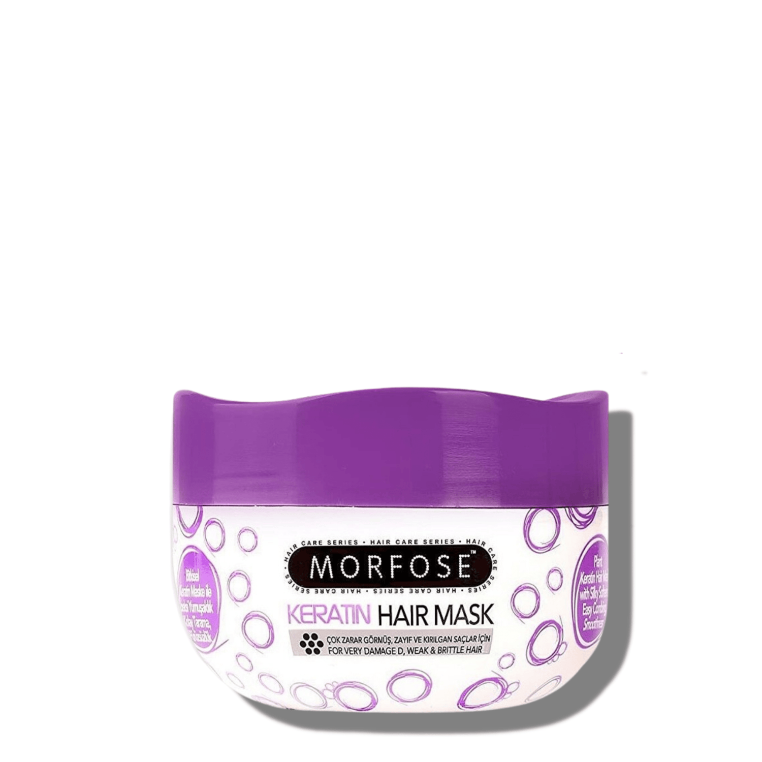 Morfose Keratin Hair Mask, Hair Mask for Dry Damaged Hair and Growth, Deep Conditioner for Dry Damaged Hair, Deep Conditioner, Hair Treatment for Dry Damaged Hair, Hair Moisturizer, 16.9fl oz - themorfose