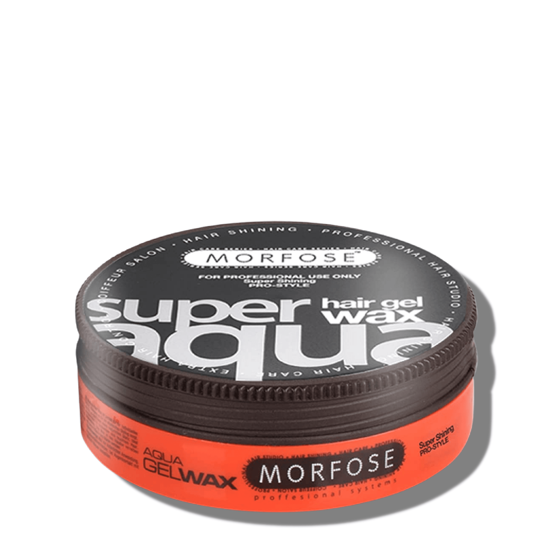 Morfose Super Aqua Hair Gel Wax with Extra Strong Hold, All Day Long, Hair Wax for Women and Men, Edge Wax, Gel Wax, Manage Flyaways, and Curls, Barra de Cera para el Cabello, 5.92 fl. oz. - themorfose