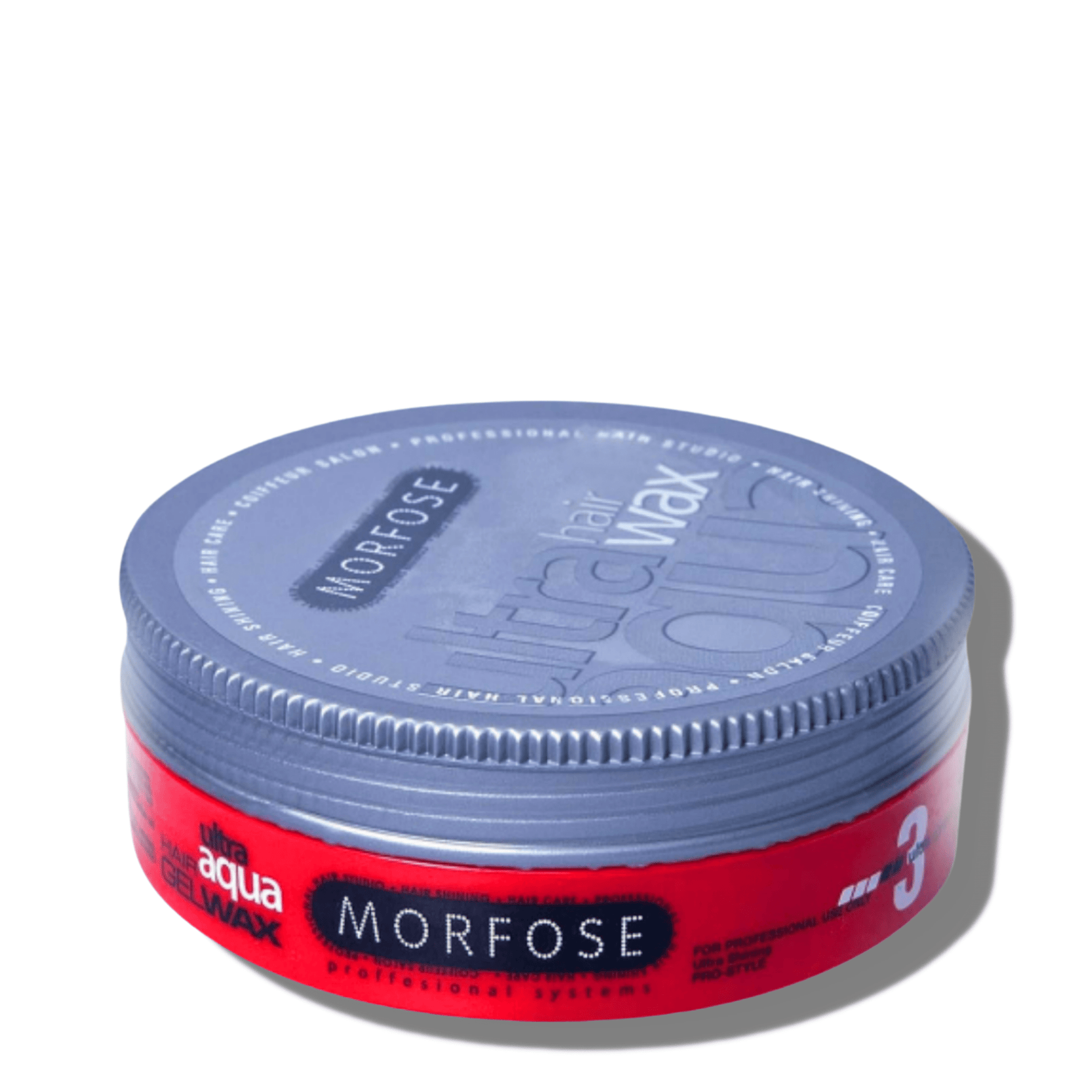 Morfose Professional Ultra Aqua Hair Wax with Extra Strong Hold, All Day Long, Hair Wax for Women and Men, Edge Wax, Gel Wax, Manage Flyaways, and Curls, Barra de Cera para el Cabello, 5.92 fl. oz. - themorfose